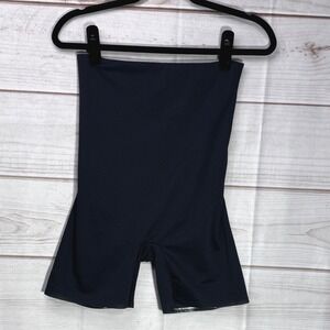 Cupid Womens High Waisted Shapewear Shorts Black Firm Control Size 2XL